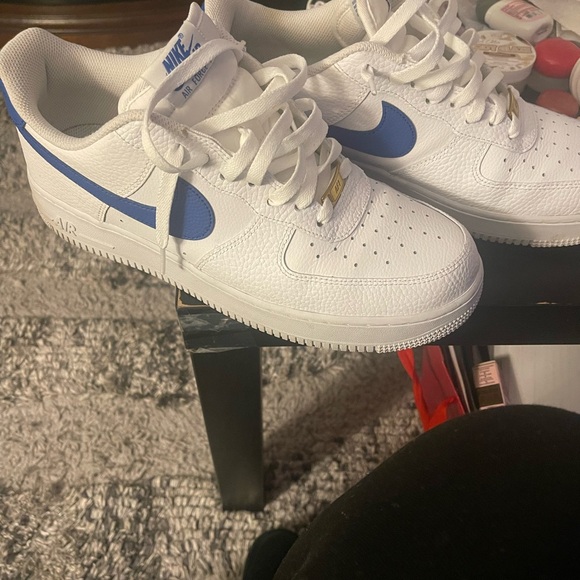 Men’s Air Force Royal Blue and White sneakers size 10.5 - Picture 13 of 15